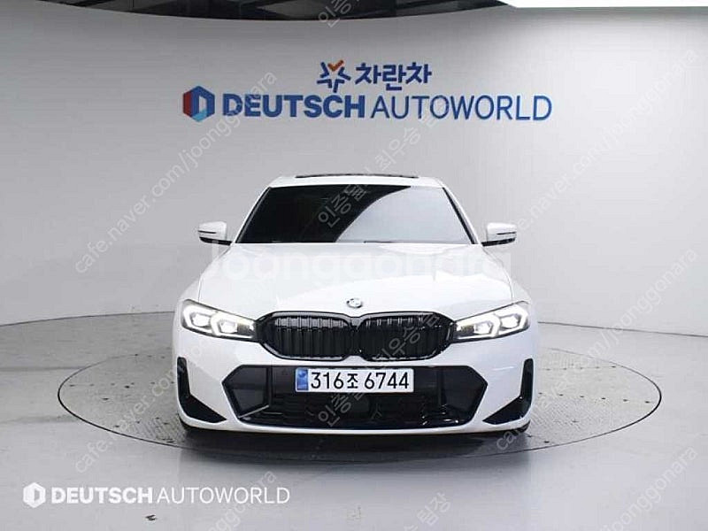 BMW 3시리즈 중고 BMW 중고 BMW 3시리즈 중고차 할부가능 흰색 2024년식 8,748km 320i M 스포...--3